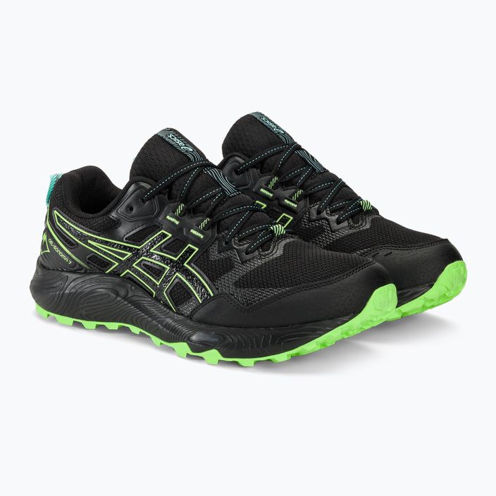 Pánska bežecká obuv ASICS Gel-Sonoma 7 black/illuminate green 5