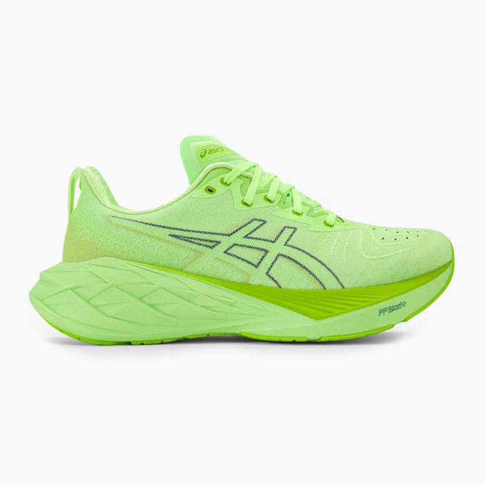 ASICS Novablast 4 pánska bežecká obuv illuminate green/lime burst 2