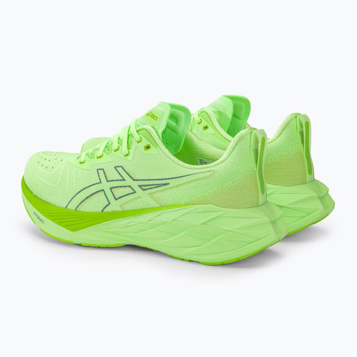 ASICS Novablast 4 pánska bežecká obuv illuminate green/lime burst 3