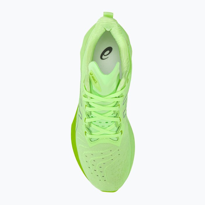 ASICS Novablast 4 pánska bežecká obuv illuminate green/lime burst 6