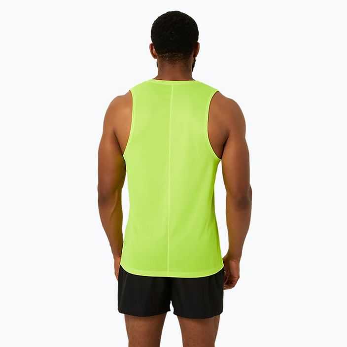 Pánske bežecké tielko ASICS Core Singlet safety yellow 3