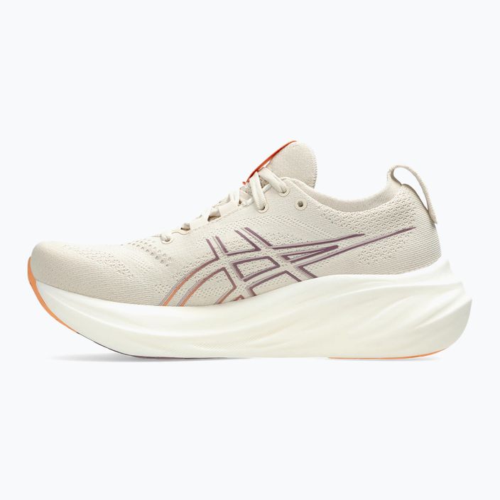 Dámska bežecká obuv ASICS Gel-Nimbus 26 oatmeal/faded orange 2