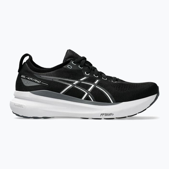 ASICS Gel-Kayano 31 pánska bežecká obuv black/white 8