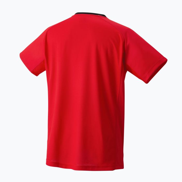 Pánske tenisové tričko YONEX Crew Neck červené CPM105053CR 5