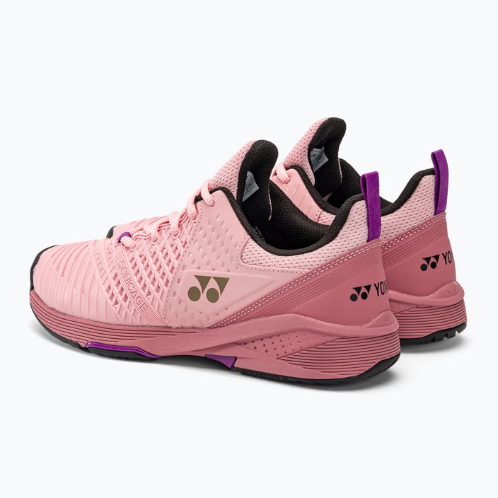 Dámska tenisová obuv Yonex Sonicage 3 pink STFSON32PB40 3