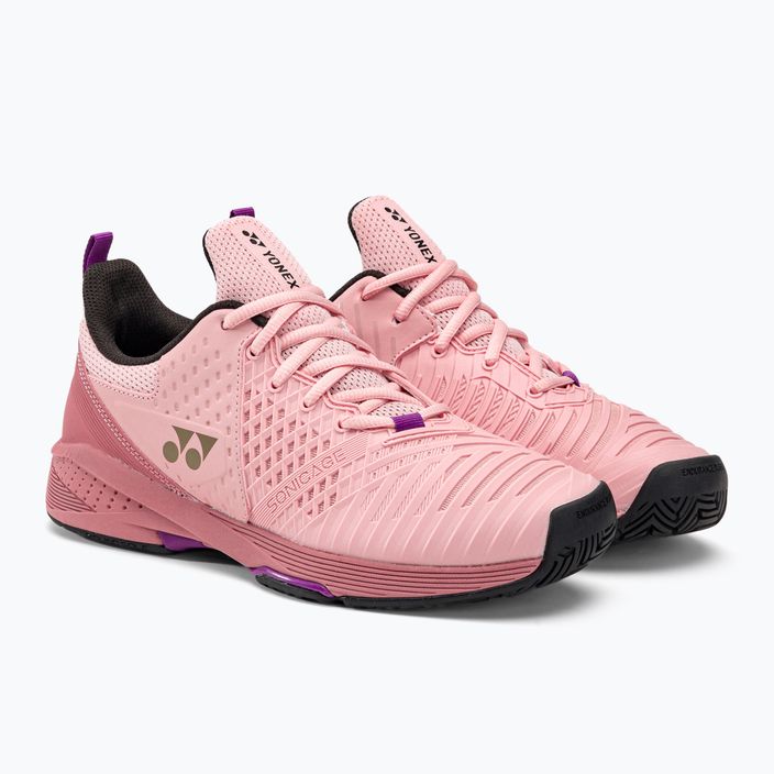 Dámska tenisová obuv Yonex Sonicage 3 pink STFSON32PB40 4