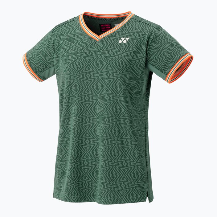 Dámske tenisové tričko YONEX 20758 Roland Garros Crew Neck olive