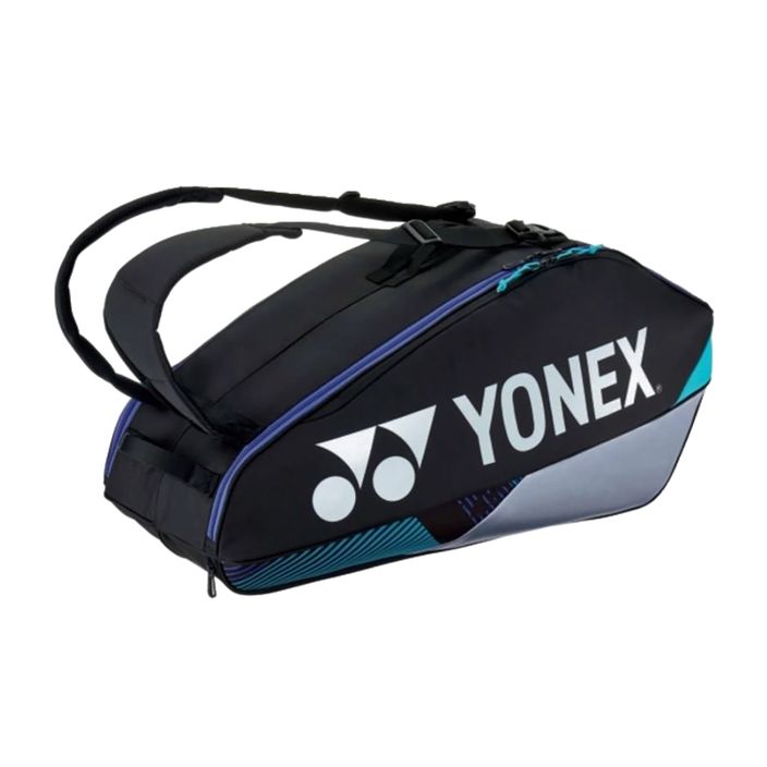 Tenisová taška YONEX 92426 Pro Racquet Bag 6 ks čierna/strieborná 2