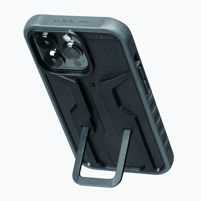 Puzdro na telefón Topeak RideCase iPhone 14 Pro čierno-šedé T-TT9876BG 3
