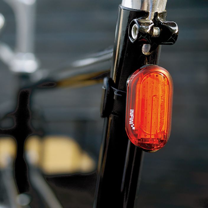 Svetlo na bicykel zadné INFINI Olley USB 8