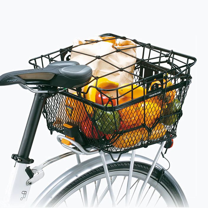 Sieťka do košíka na bicykel Topeak Mtx Cargo Net čierna T-TCN02