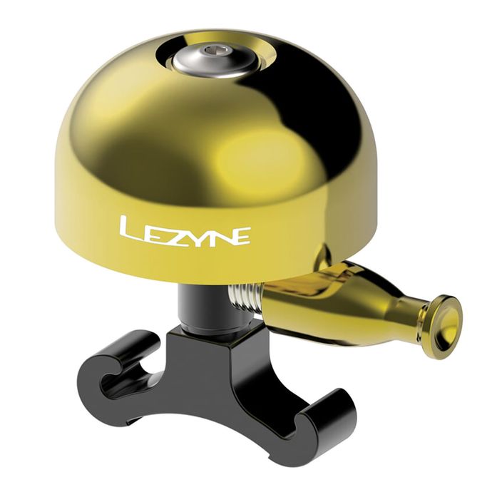 Zvonček na bicykel Lezyne Classic Brass M brass/black 2
