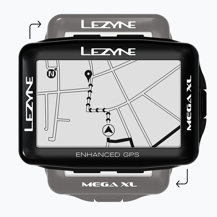 Počítadlo bicyklov LEZYNE MEGA XL GPS čierne LZN-1-GPS-MEGAXL-V104 5