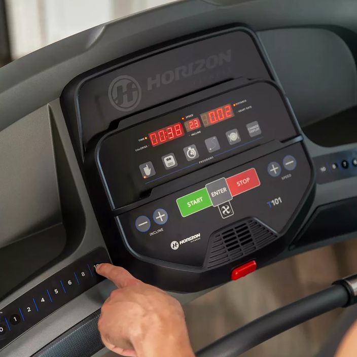 Horizon Fitness T101 elektrický bežecký pás čierny 4