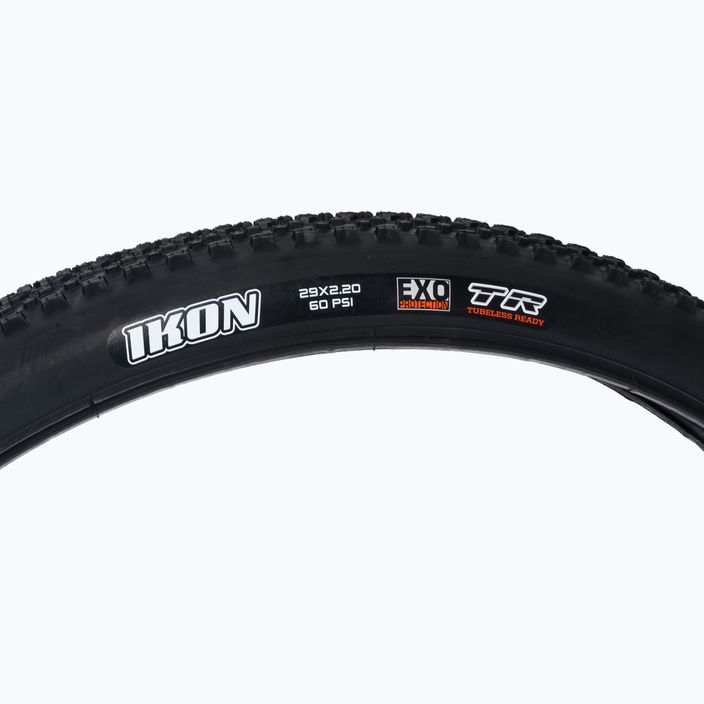 Cyklistické pneumatiky Maxxis Ikon 6TPI Exo/Tr Coil Dual black TR-MX534 4
