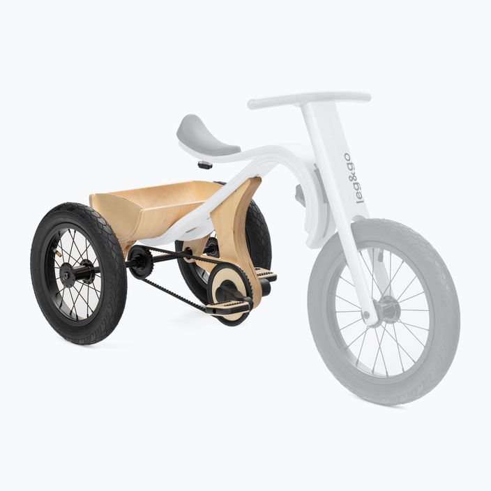 Detský bežecký bicykel Leg&Go prídavný drevený TRY-02