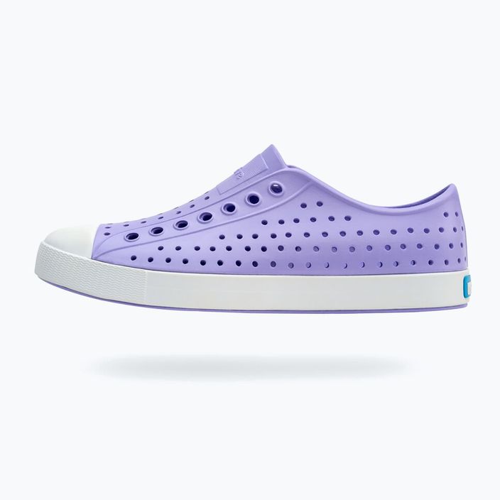 Native Jefferson sneakershealing purple/shell white 10