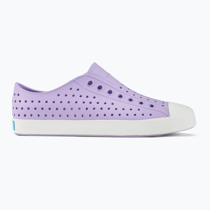 Native Jefferson sneakershealing purple/shell white 2