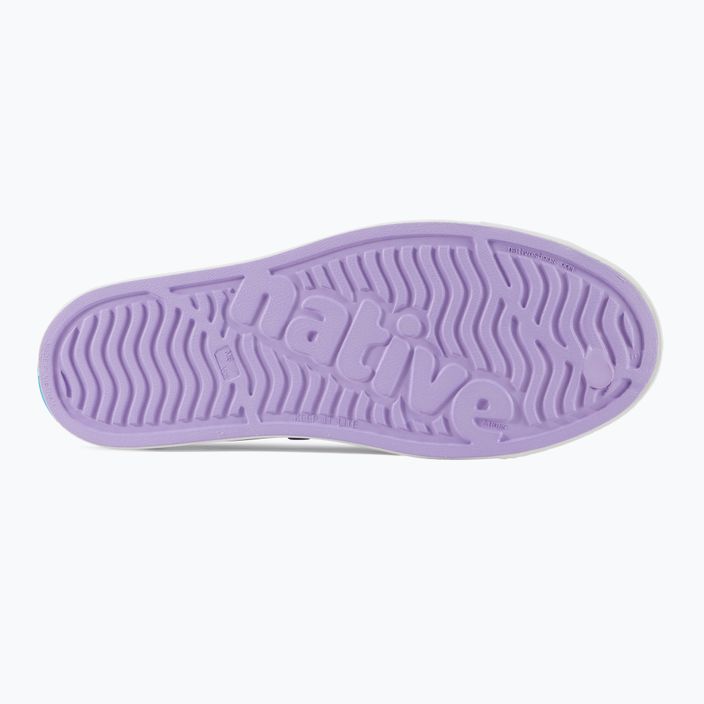 Native Jefferson sneakershealing purple/shell white 5