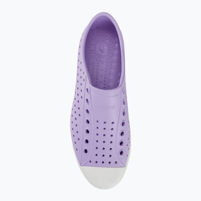 Native Jefferson sneakershealing purple/shell white 6