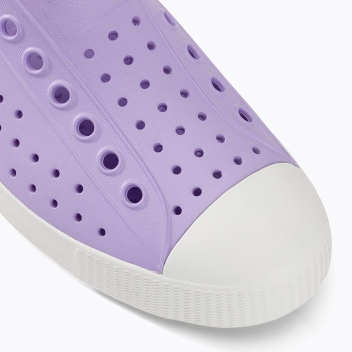Native Jefferson sneakershealing purple/shell white 7
