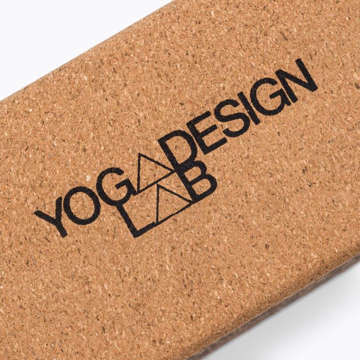 Yoga Design Lab Cork Yoga Cube Brown BL-Cork-Mandala Black 5