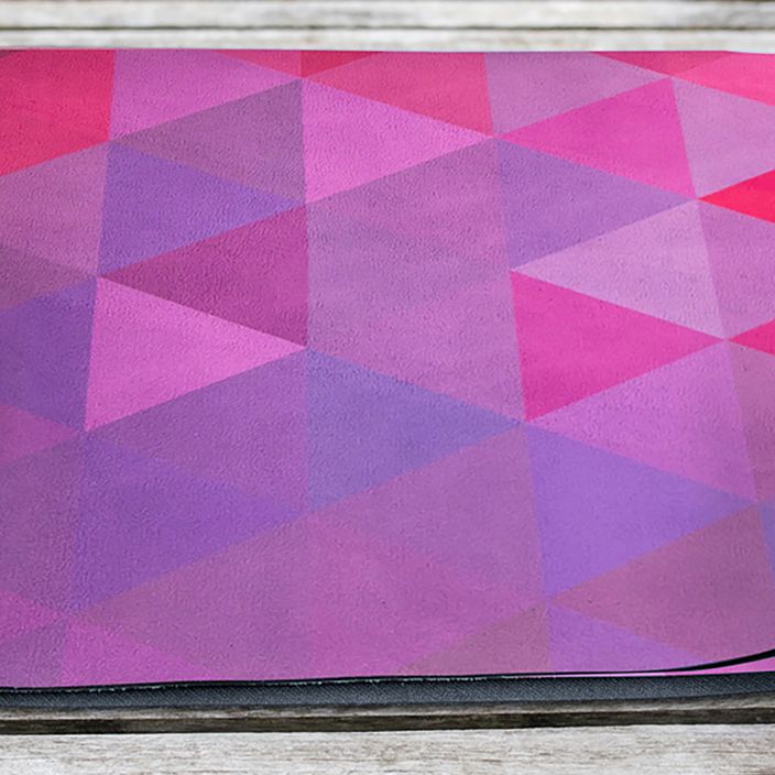 Yoga Design Lab Combo Cestovná podložka na jogu 1,5 mm ružová Tribeca Sand 8