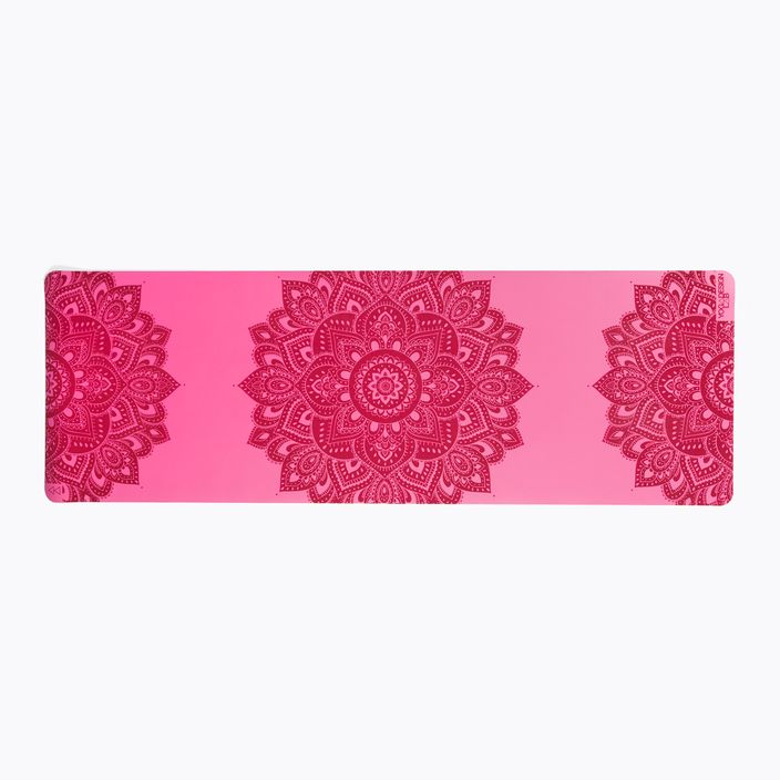 Yoga Design Lab Infinity podložka na jogu 5 mm ružová Mandala Rose 2
