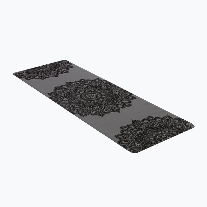 Yoga Design Lab Infinity podložka na jogu 3 mm čierna Mandala Charcoal