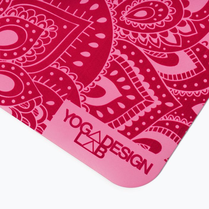 Yoga Design Lab Infinity podložka na jogu 3 mm ružová Mandala Rose 3