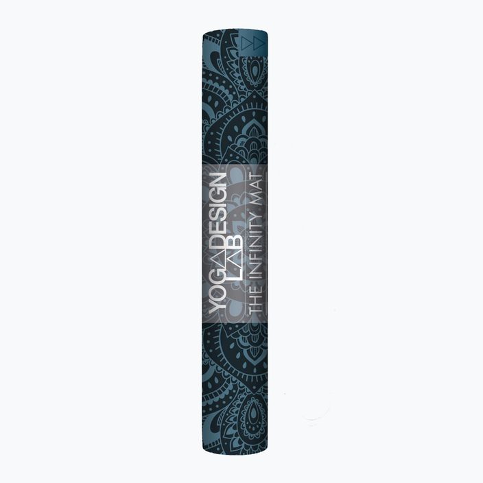 Yoga Design Lab Infinity podložka na jogu 3 mm modrá Mandala Teal 8