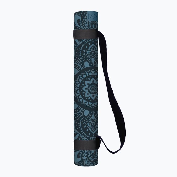 Yoga Design Lab Infinity podložka na jogu 3 mm modrá Mandala Teal 9