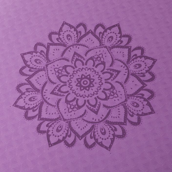 Yoga Design Lab Flow Pure 6 mm fialová podložka na jogu Mandala Lavender 4