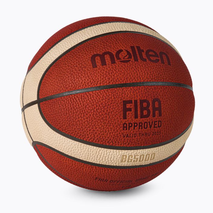 Molten FIBA basketbal oranžová B6G5000 veľkosť 6 2