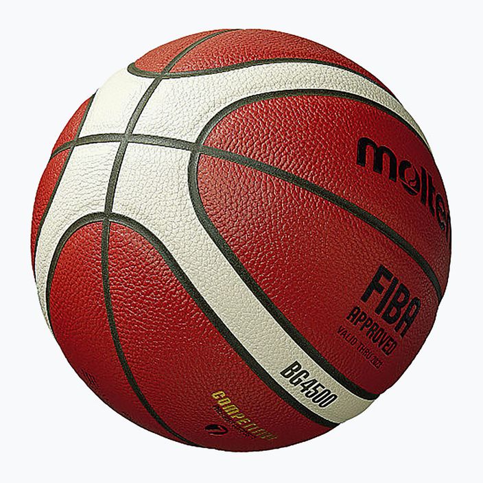 Molten basketball B7G4500 FIBA orange/ivory veľkosť 7 3