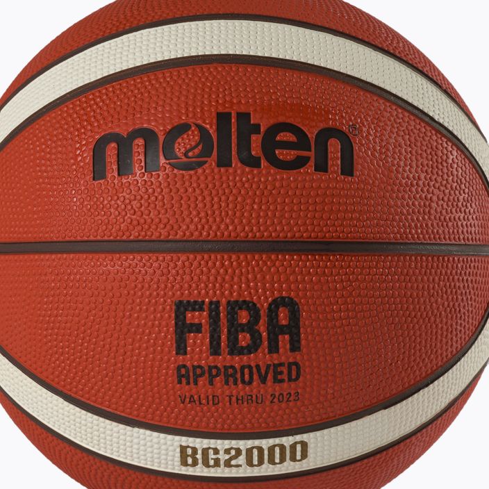 Molten FIBA basketbal oranžová B5G2000 3