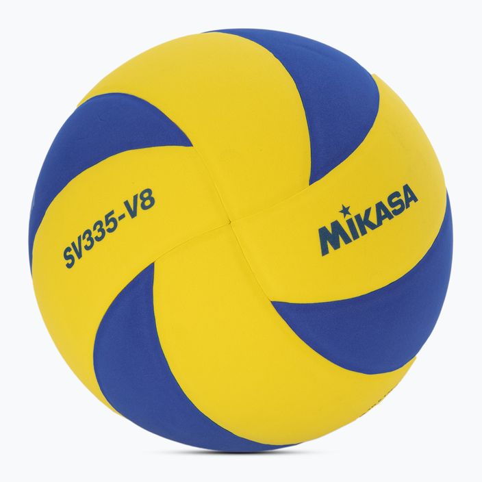 Volejbalová lopta na sneh Mikasa SV335-V8 yellow/blue rozmiar 5 2