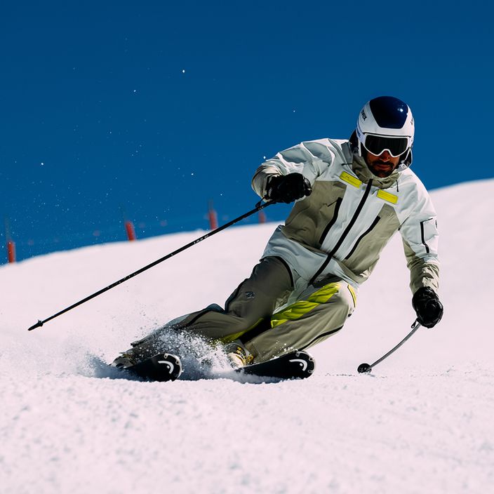 Pánske lyžiarske nohavice Descente Bill grey/green 9