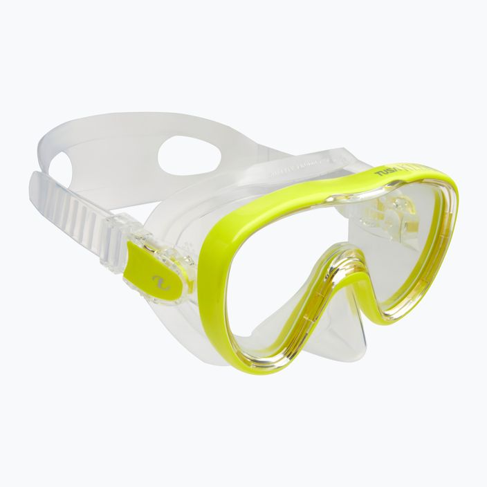 Potápačská maska TUSA Kleio Ii žltá číra M-111