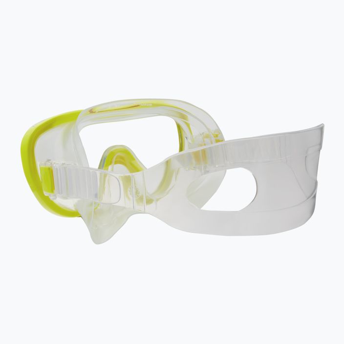 Potápačská maska TUSA Kleio Ii žltá číra M-111 4