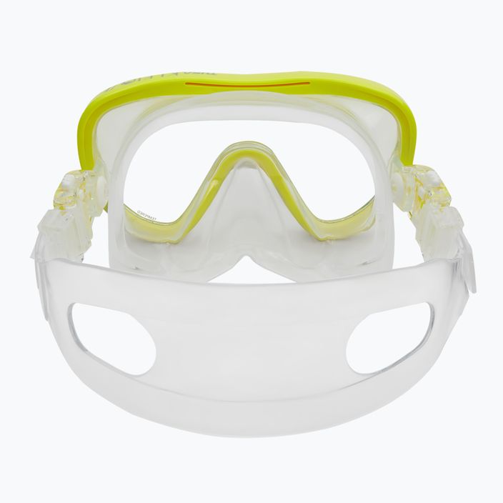 Potápačská maska TUSA Kleio Ii žltá číra M-111 5