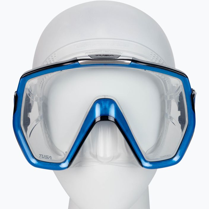 Potápačská maska TUSA Freedom Hd modrá/čierna M-1001 2