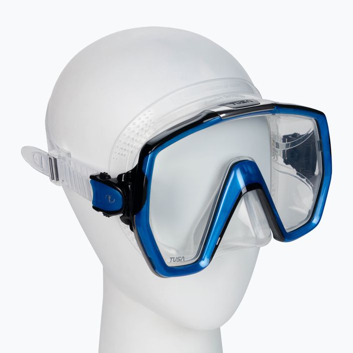 Potápačská maska TUSA Freedom Hd modrá/čierna M-1001 3