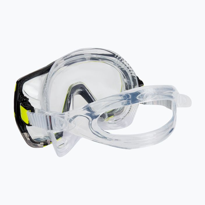 Potápačská maska TUSA Freedom Hd Yellow Clear M-1001 4