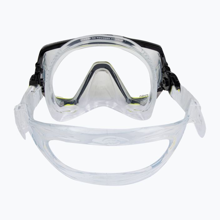 Potápačská maska TUSA Freedom Hd Yellow Clear M-1001 5
