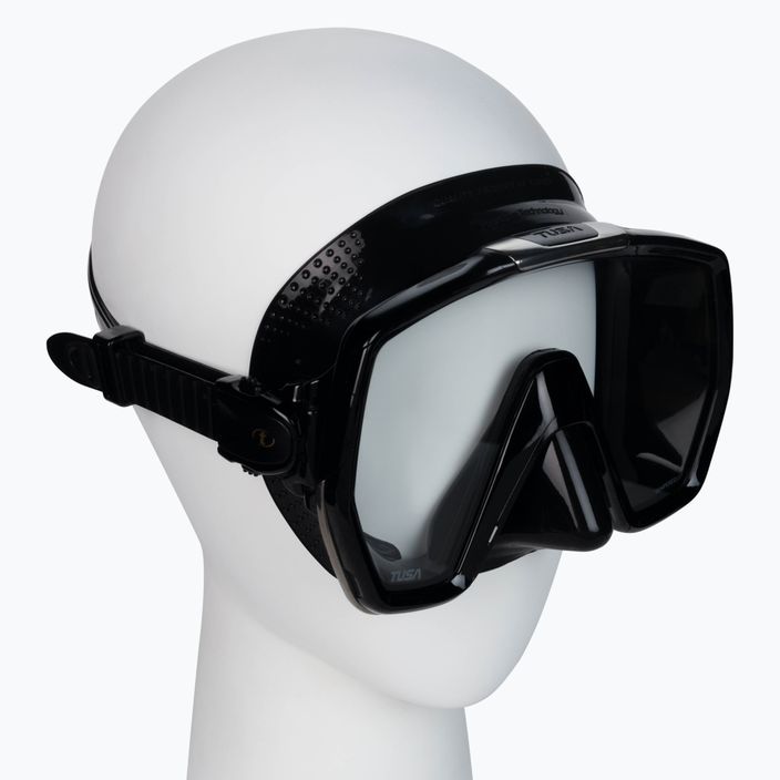 TUSA Freedom Hd Mask potápačská maska čierna M-1001 3