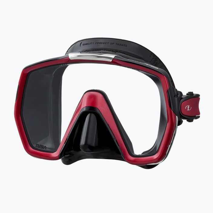 Potápačská maska TUSA Freedom Hd Black-Red M-1001 5
