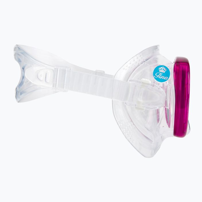 Potápačská maska TUSA Tina Fd Pink Clear M-1002 3