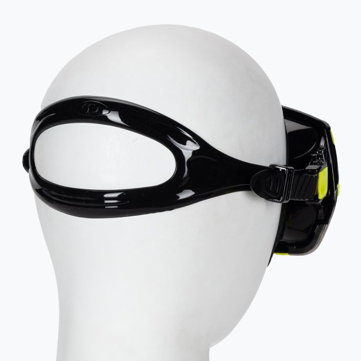 Potápačská maska TUSA Freedom Hd Mask čierno-žltá M-1001 3
