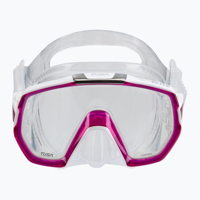 Potápačská maska TUSA Freedom Elite ružovo-čierna M-1003 2